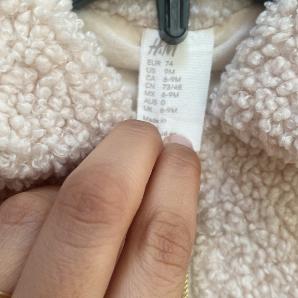 Color Block Pile Jacket - Picture 5 of 5